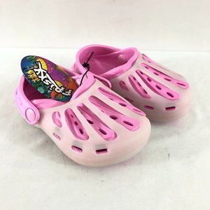Frisky Toddler Girls Rubber Clogs Slip On Pink 6